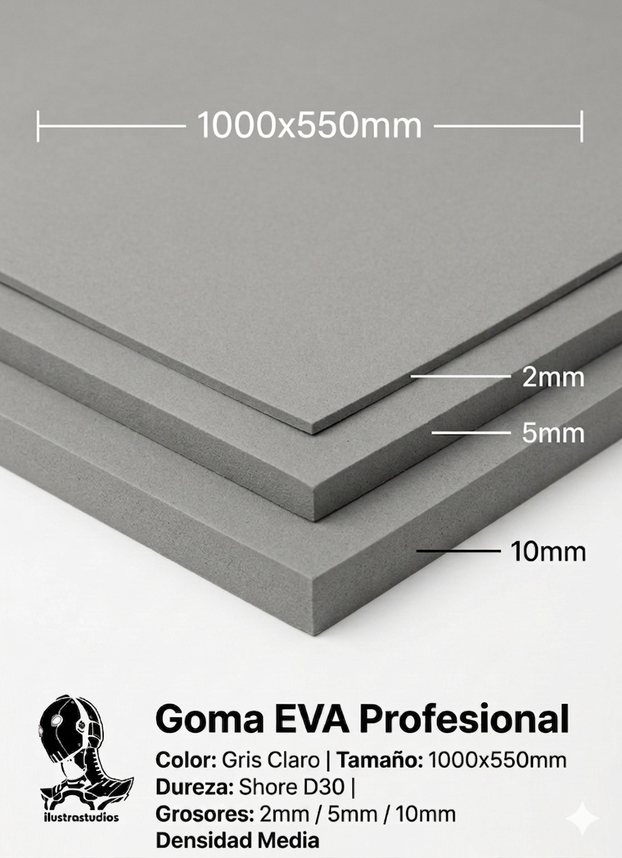 Goma EVA para Cosplay