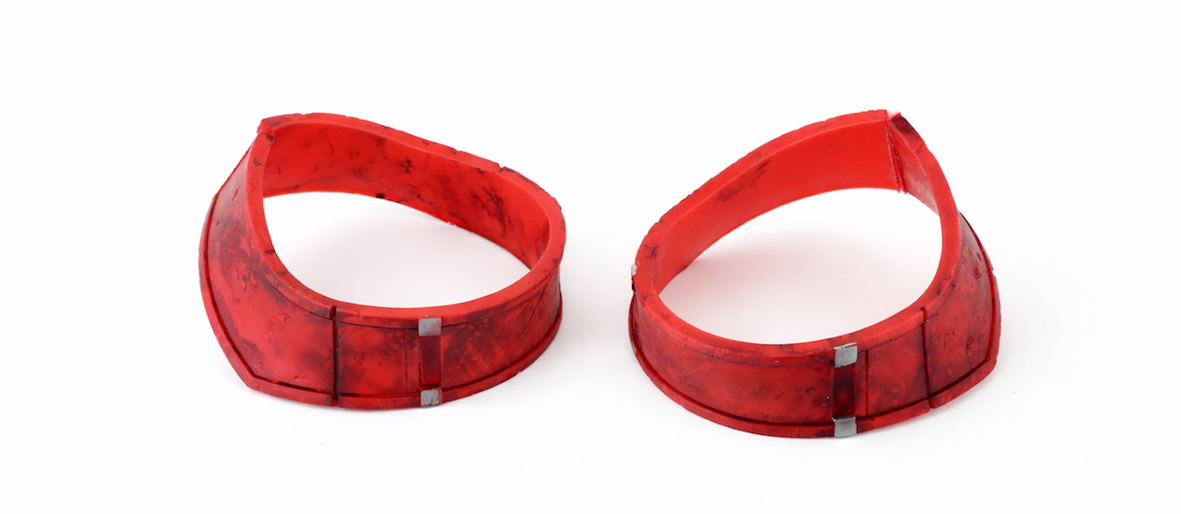 Espinilleras DP2 - Réplica Deadpool 2 (Set Completo de Goma Flexible)