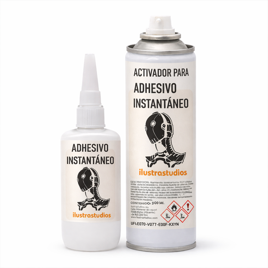 KIT ACTIVADOR + ADHESIVO CIANOCRILATO