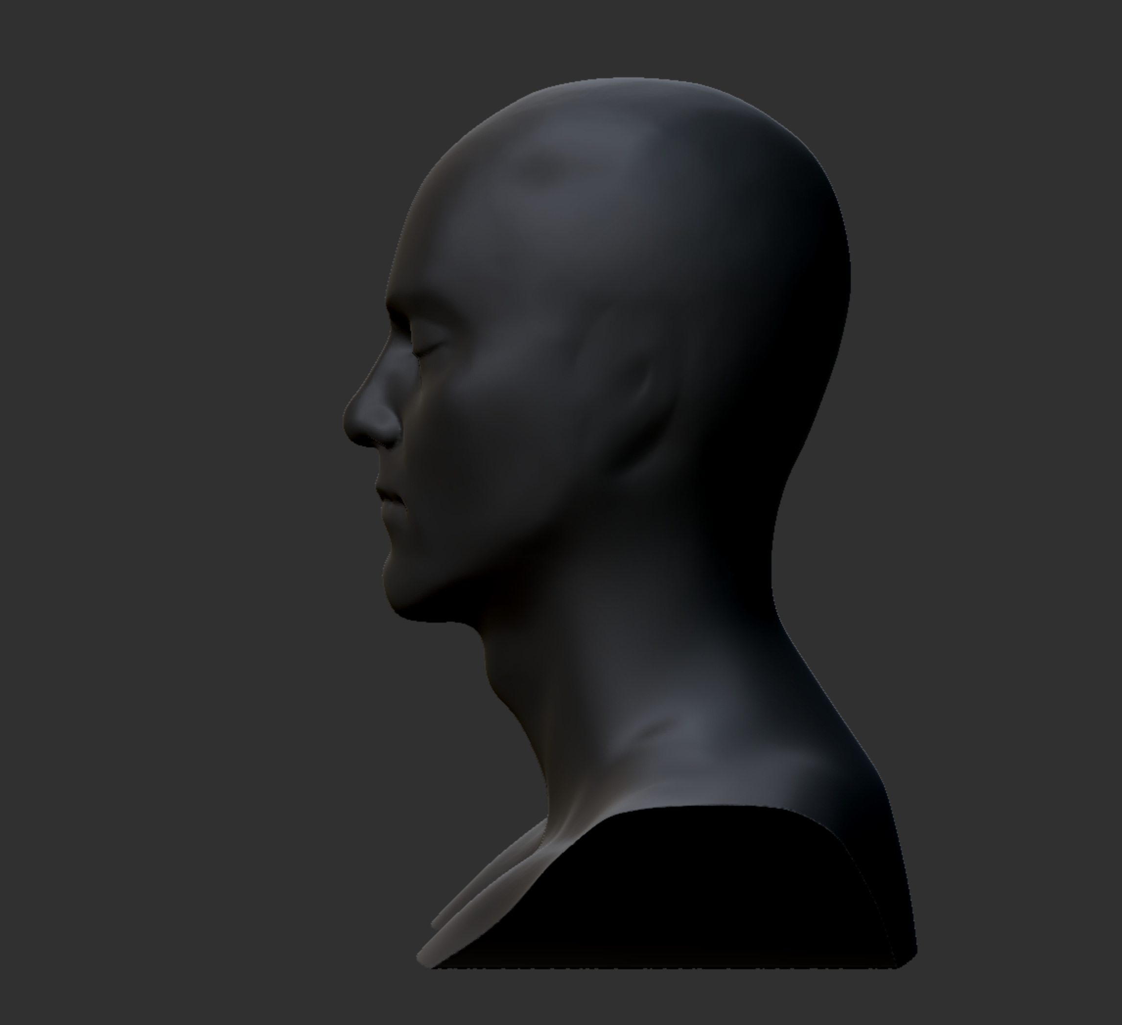 Busto de exhibición imprimible en 3D para cascos y máscaras | Archivo STL | Soporte profesional para máscaras | ilustrastudios - Imagen 4